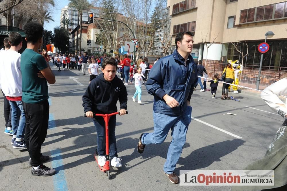 Marcha solidaria de Jesús-María por Haití