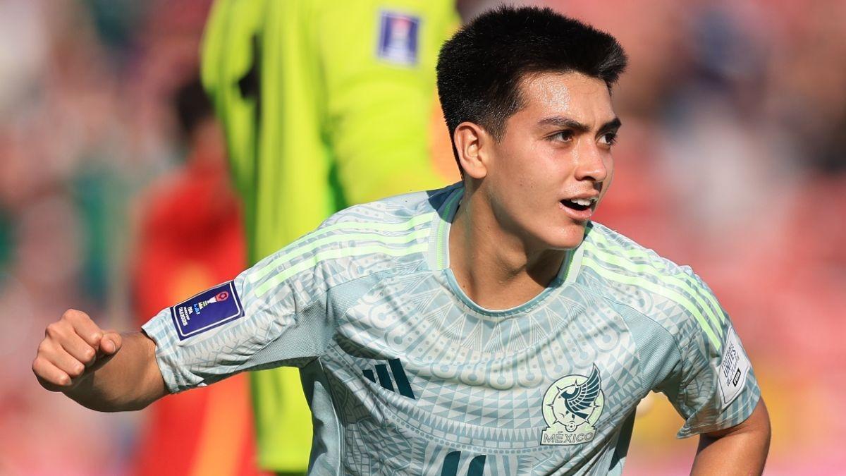 Gilberto Mora está jugando con México el Mundial Sub-20