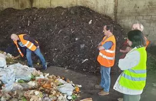Los inspectores de residuos estarán cuatro semanas en O Morrazo desde el lunes