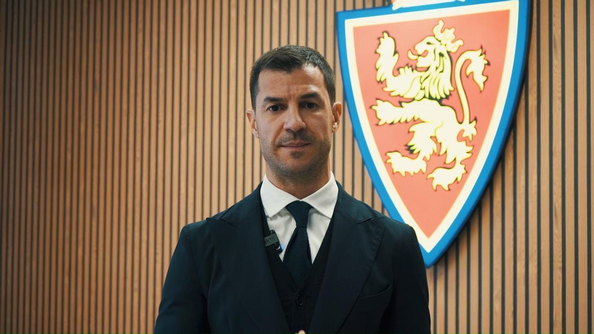 Fernando López, director general del Real Zaragoza, anuncia el malestar del club por la expulsión de El-Yamiq frente a la SD Éibar