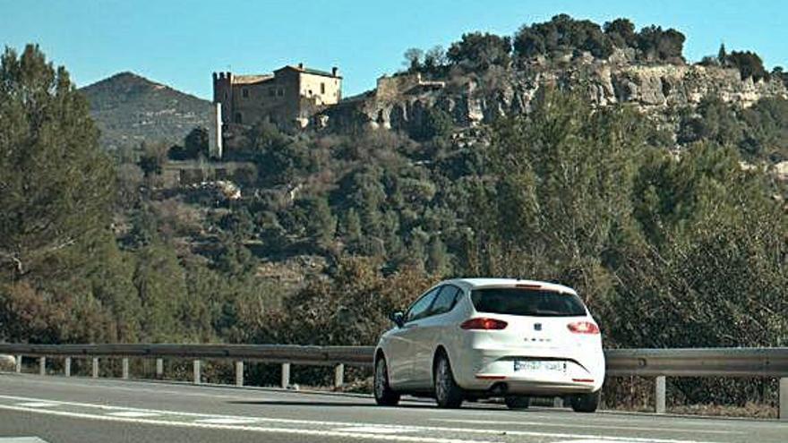 Multen per excés de velocitat 40 conductors en un control a la C-55