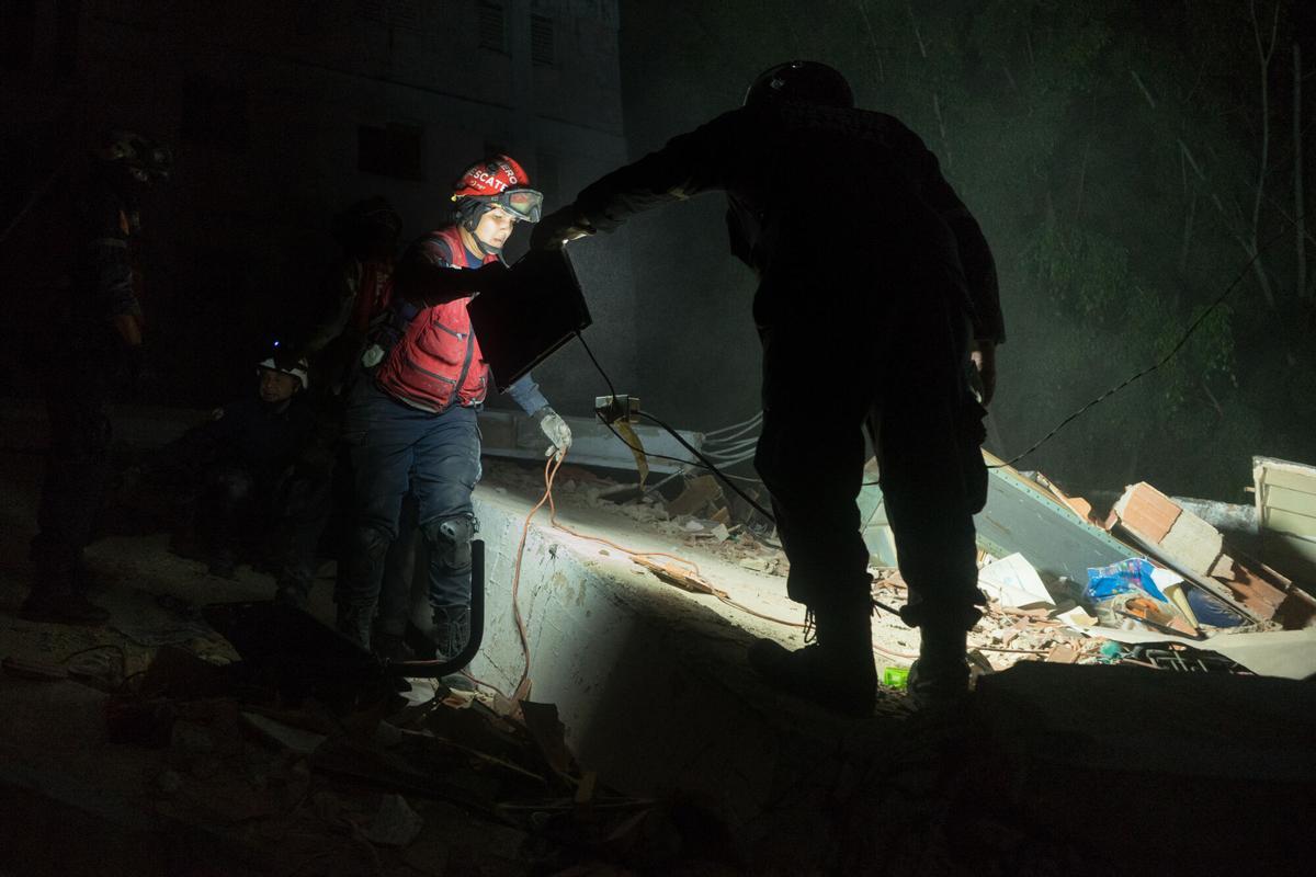 El terremoto en Venezuela, en imágenes. El terremoto en Venezuela, en imágenes.