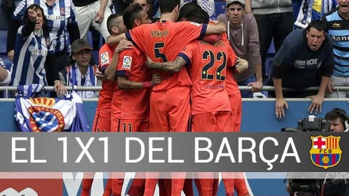 El Barça logró tres puntos claves ante el Espanyol