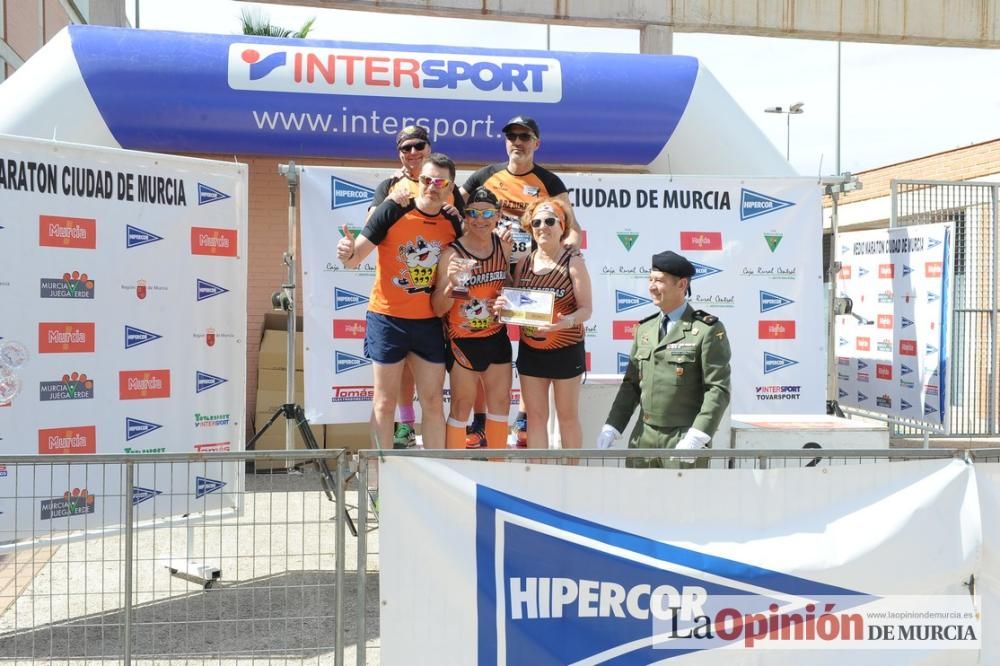 Media Maratón de Murcia: podios