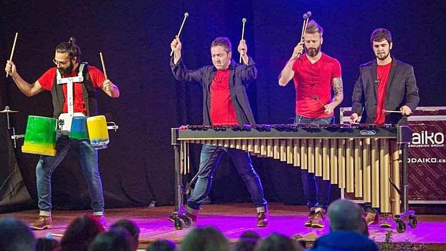 Odaiko durante unha actuación   | // FDV