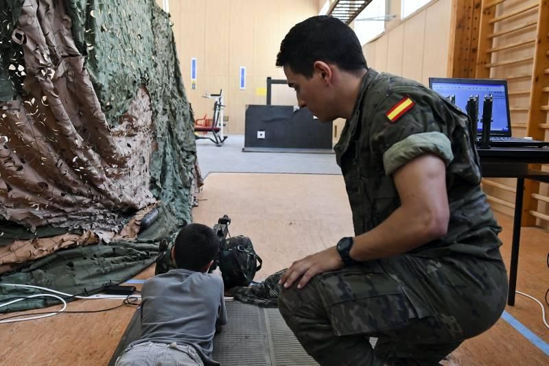 Jornada de puertas abiertas en la Academia General Militar