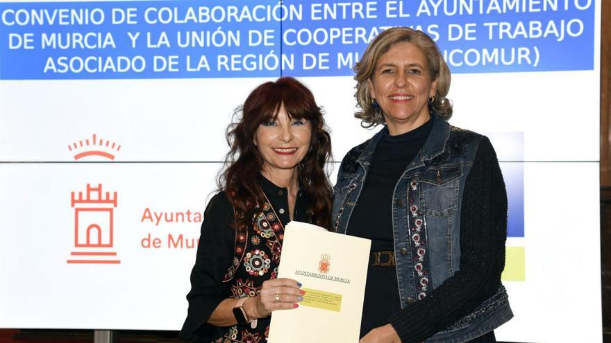 Ucomur renueva su convenio con el Ayuntamiento de Murcia para impulsar el emprendimiento en el municipio