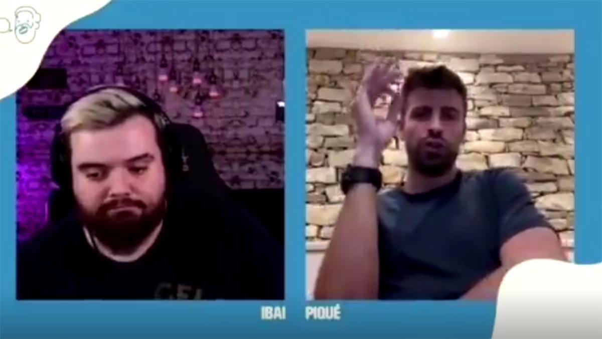 La "bronca" de Piqué a Ibai por humillarle en la entrevista