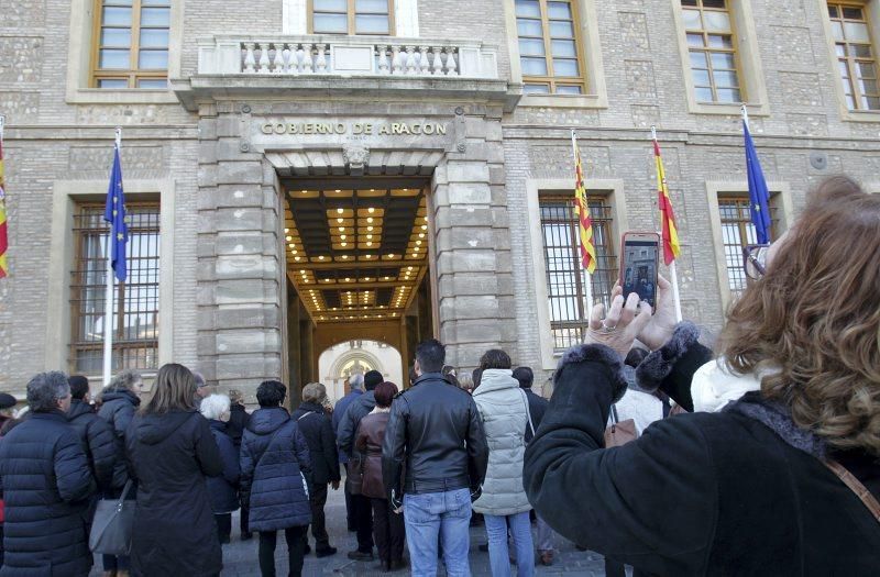 Jornada de puertas abiertas en el edificio Pignatelli