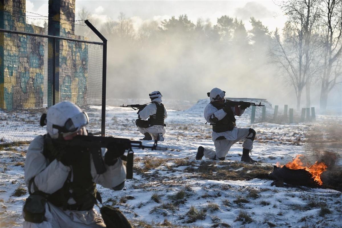 Así son los entrenamientos de combate de las tropas rusas