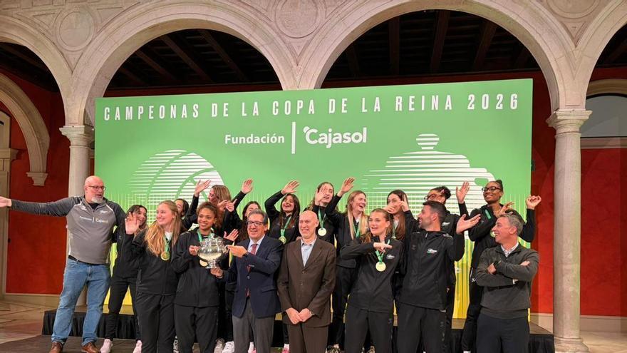 Dos Hermanas presume de Copa: el Cajasol Andalucía levanta la Reina en casa y avisa que "vendrán más"