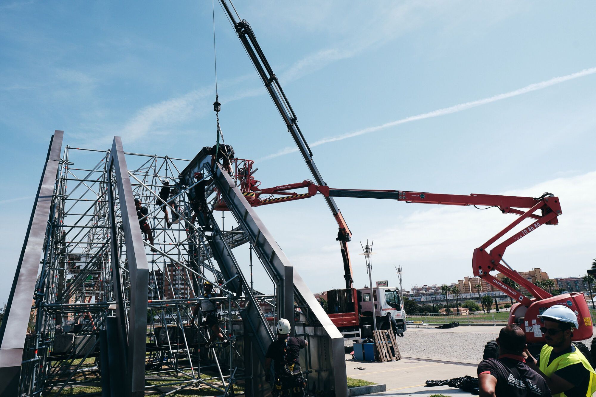El Palacio de Ferias se transforma por dentro y por fuera para la San Diego Comic-Con de Málaga