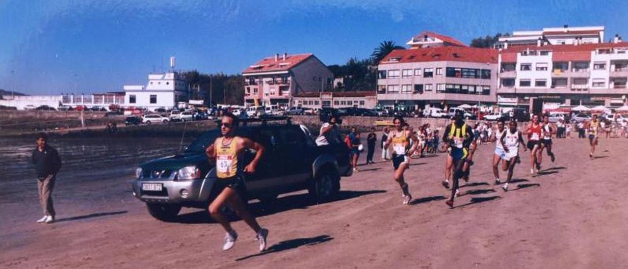 Treinta años de la primera carrera gallega de playa