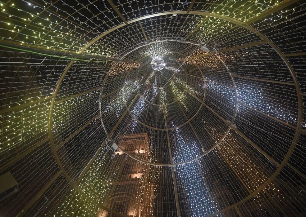 Encendido de luces de Navidad en Murcia