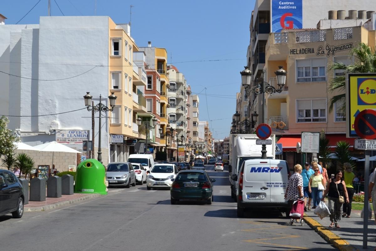 Casco urbano de Guardamar del Segura, en una imagen de archivo