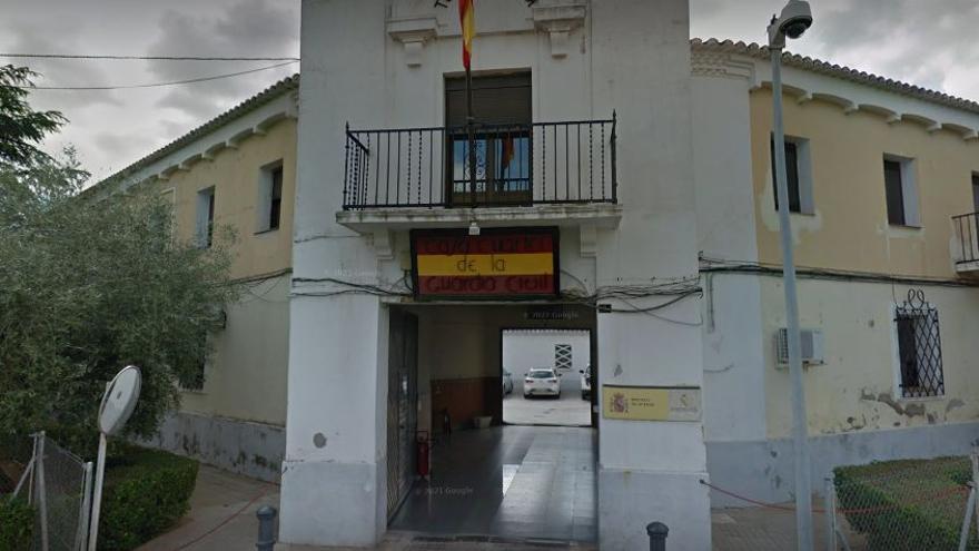 Imagen del cuartel de la Guardia Civil de Nules, donde sucedieron los hechos.