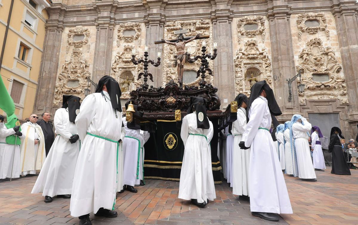 Procesión de la Cofradía de las Siete Palabras y San Juan Evangelista