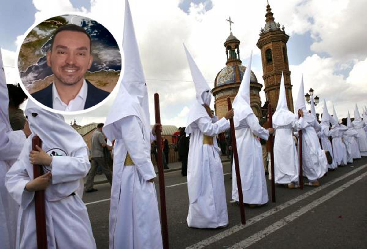 Nazarenos de la cofradía de San Gonzalo