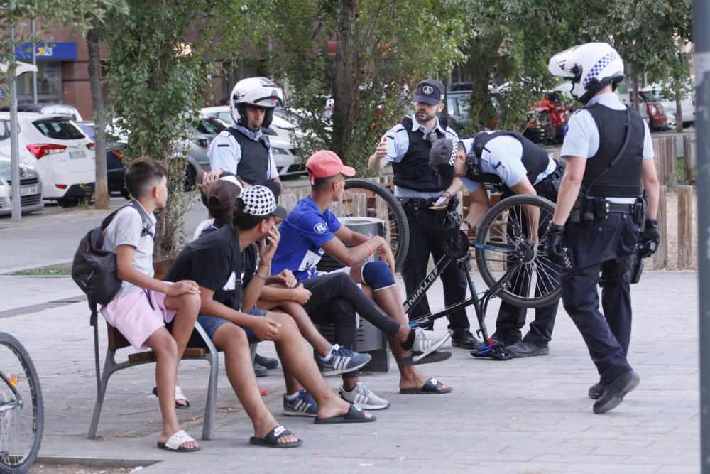 Operatiu específic de la Policia Municipal que actua en places i espais oberts