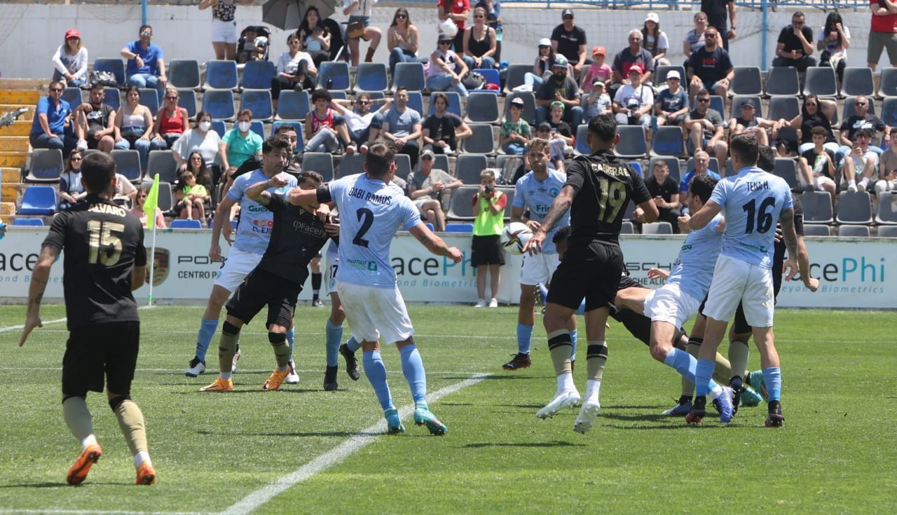 El Intercity se bloquea en el peor momento (0-1)