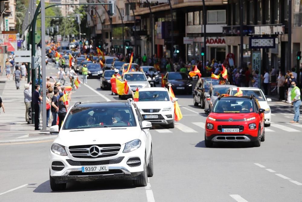 Manifestación contra el Gobierno de Sánchez