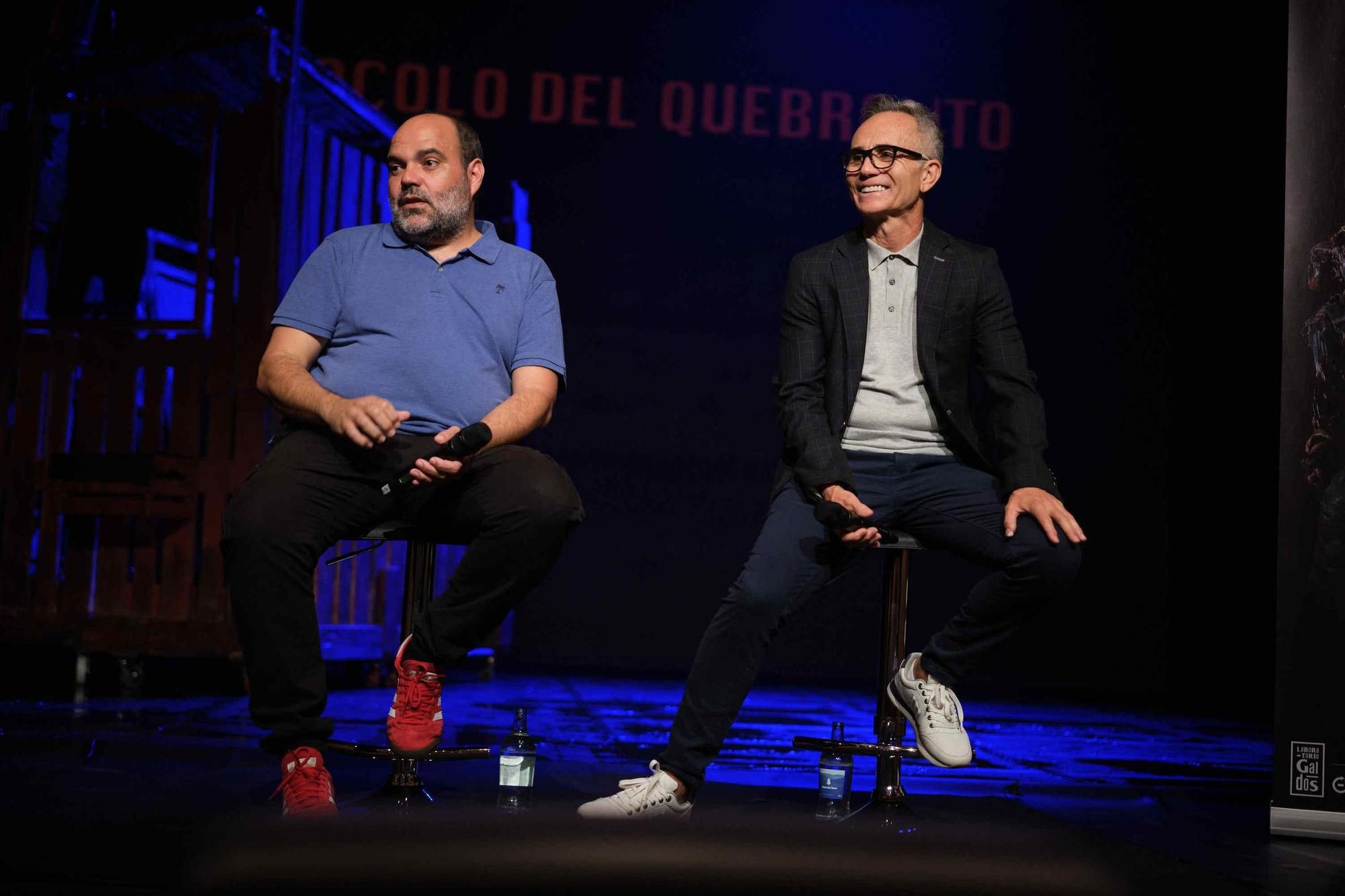 Mario Vega presenta el estreno de ‘Protocolo del quebranto’ en Tenerife