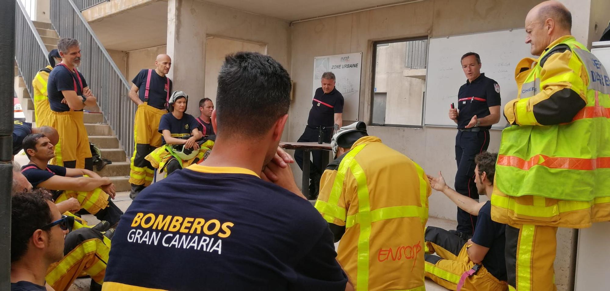 El Consorcio de Emergencias de Gran Canaria formará a sus 40 mandos en Francia