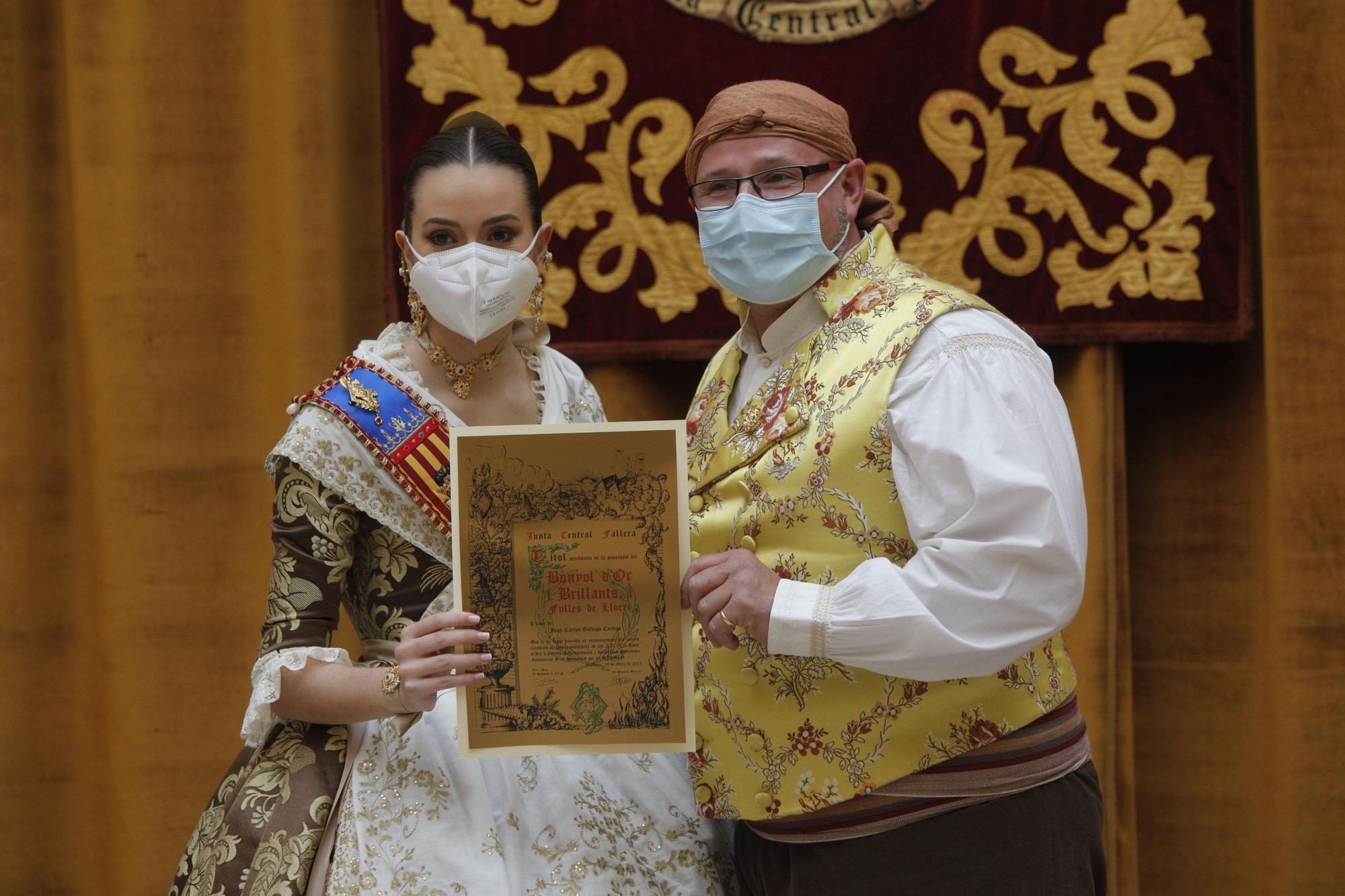 Tres tandas de "brillants" en las fallas de Malvarrosa-Cabanyal-Beteró