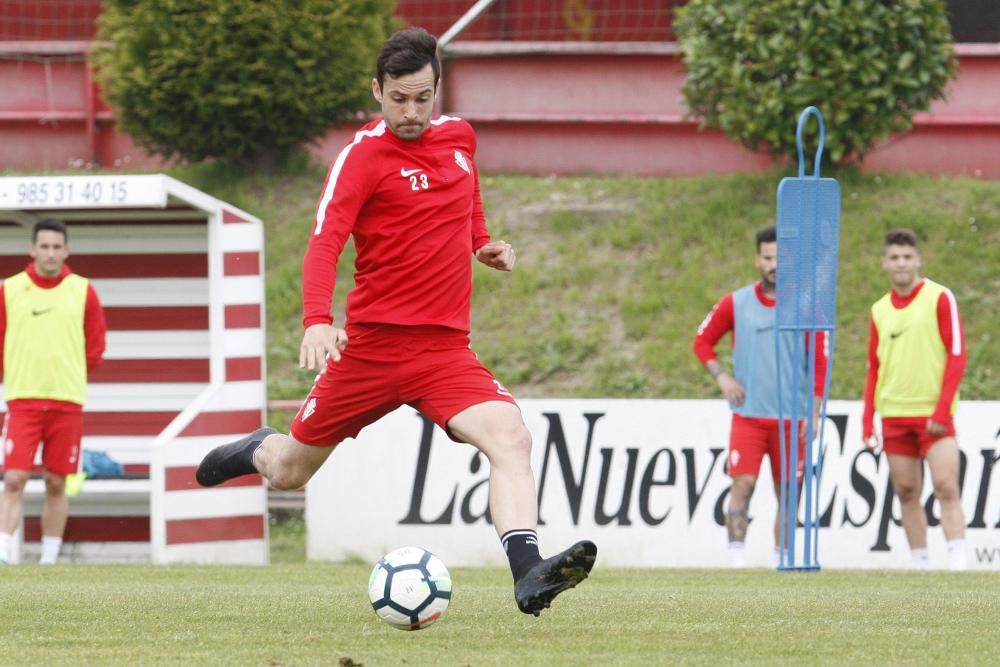 Entrenamiento del Sporting