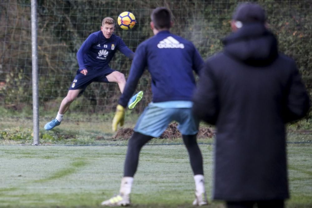 Entrenamiento del Real Oviedo