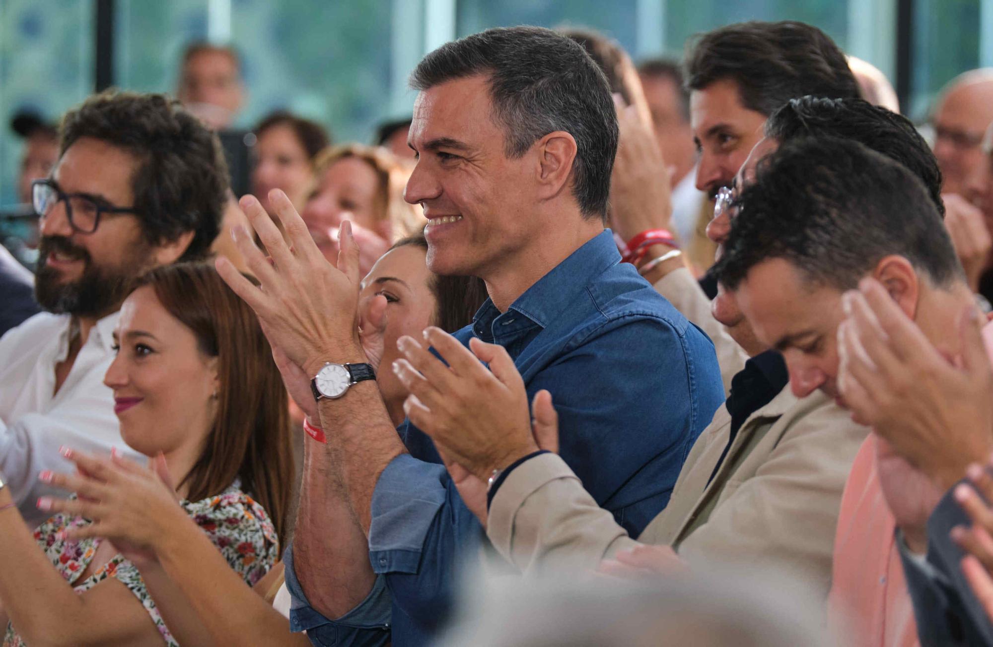 Mitin de Pedro Sánchez en Tenerife