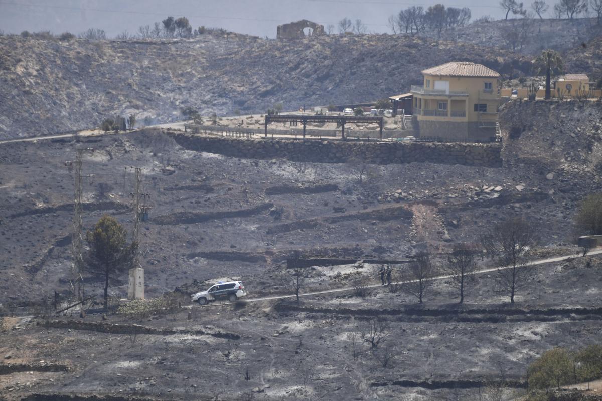 La zona zero de l’incendi d’Almeria incompleix l’obligació de tenir pla d’emergències