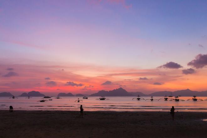 Filipinas, puesta de sol