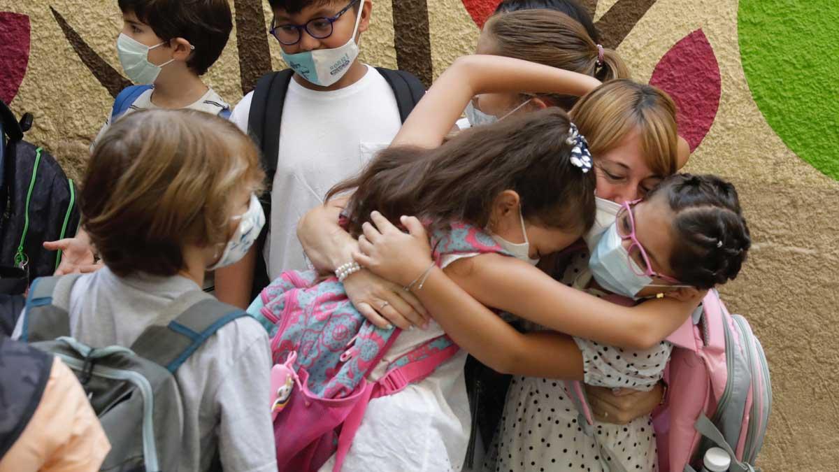 Primer día de colegio en el Institut Escola Londres de Barcelona