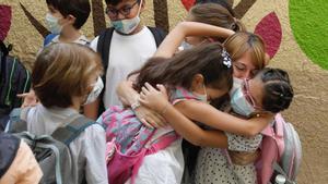 Primer día de colegio en el Institut Escola Londres de Barcelona.