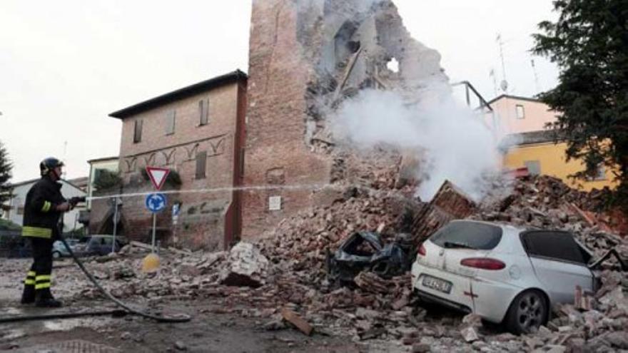 Un terremoto de 5,9 grados sacude el norte de Italia