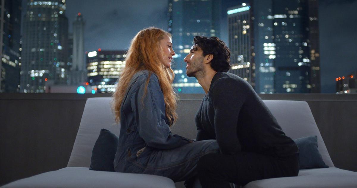 Blake Lively y Justin Baldoni en una de las escenas de 'Romper el círculo'