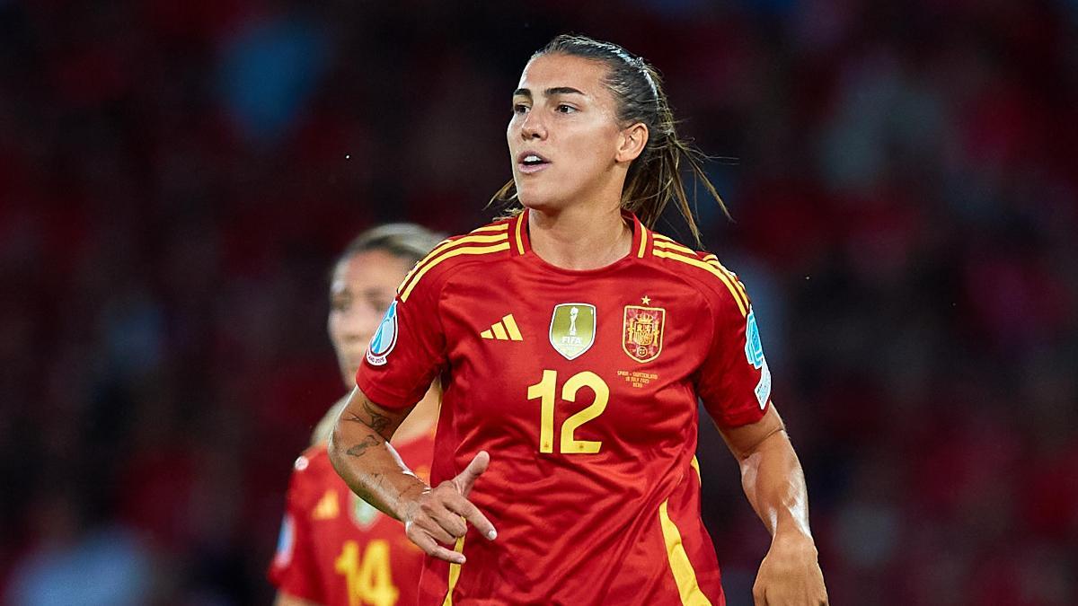 Patri Guijarro en la Eurocopa