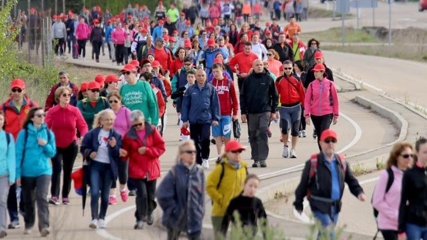 La primera marcha solidaria de España cumple 39 años con 4.400 andarines