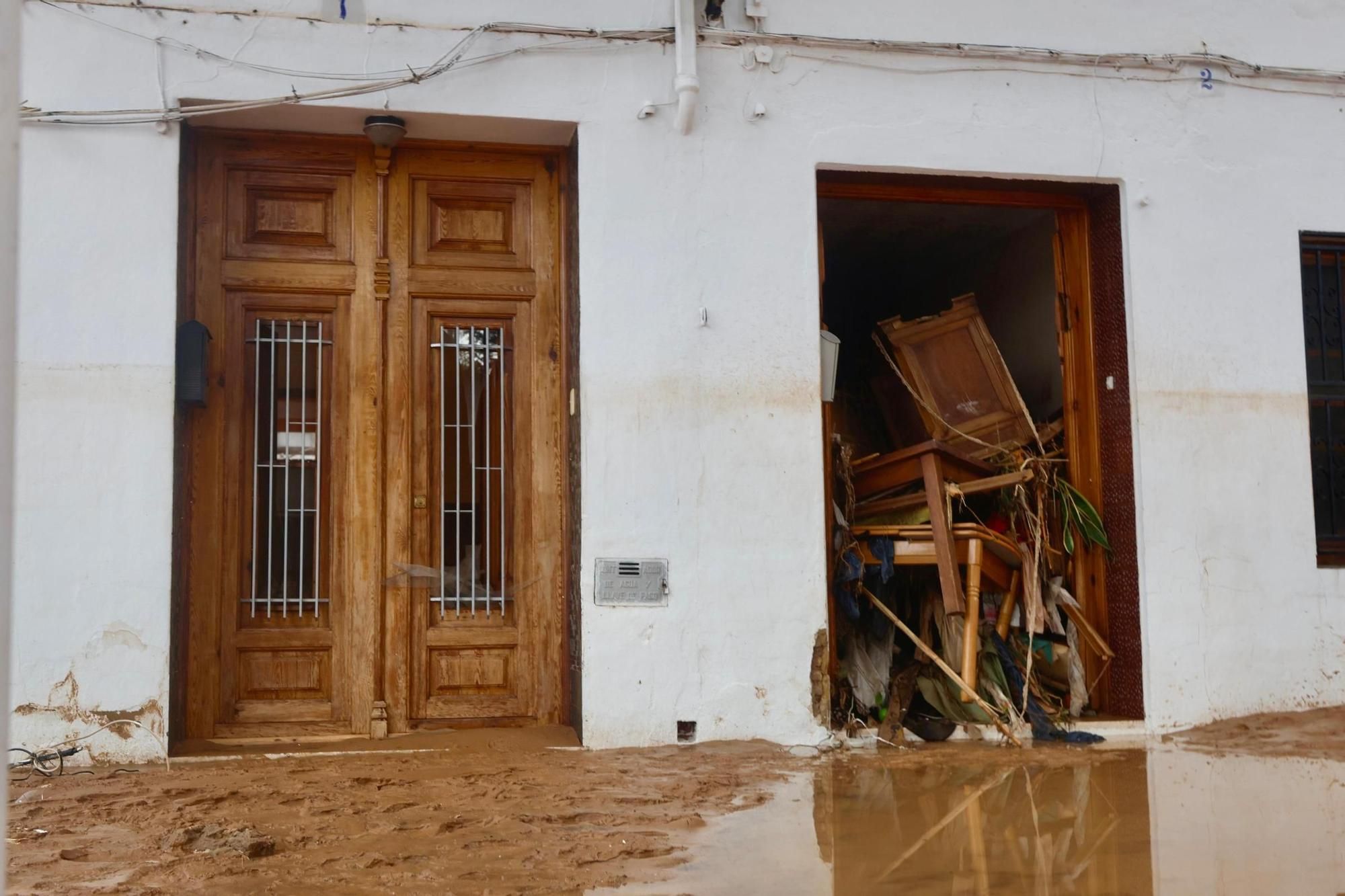 Devastadoras imágenes de la dana en l´Horta Sud