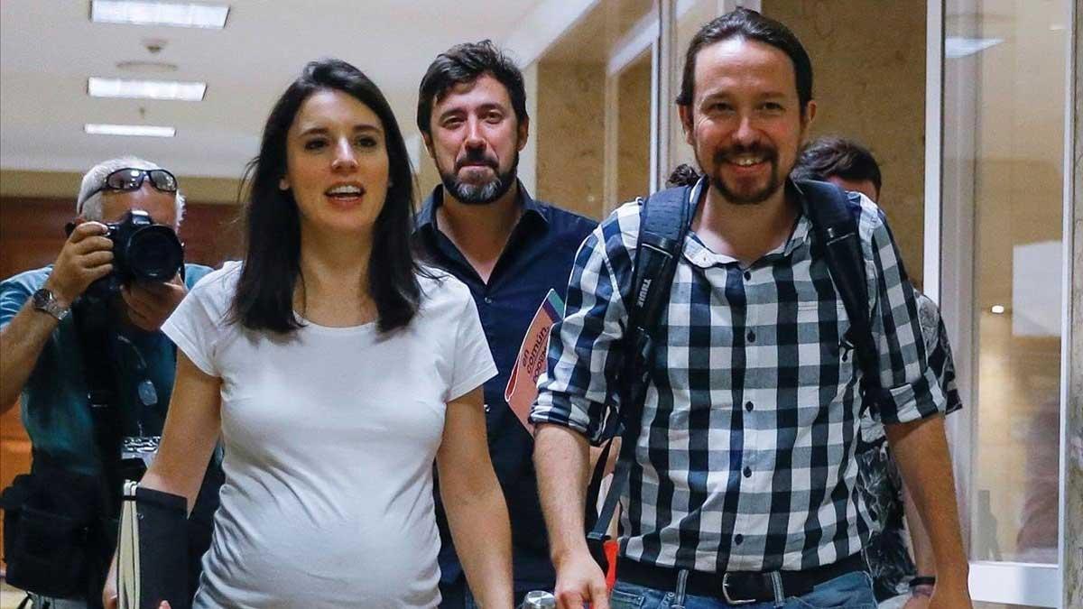 Irene Montero y Pablo Iglesias, padres por tercera vez