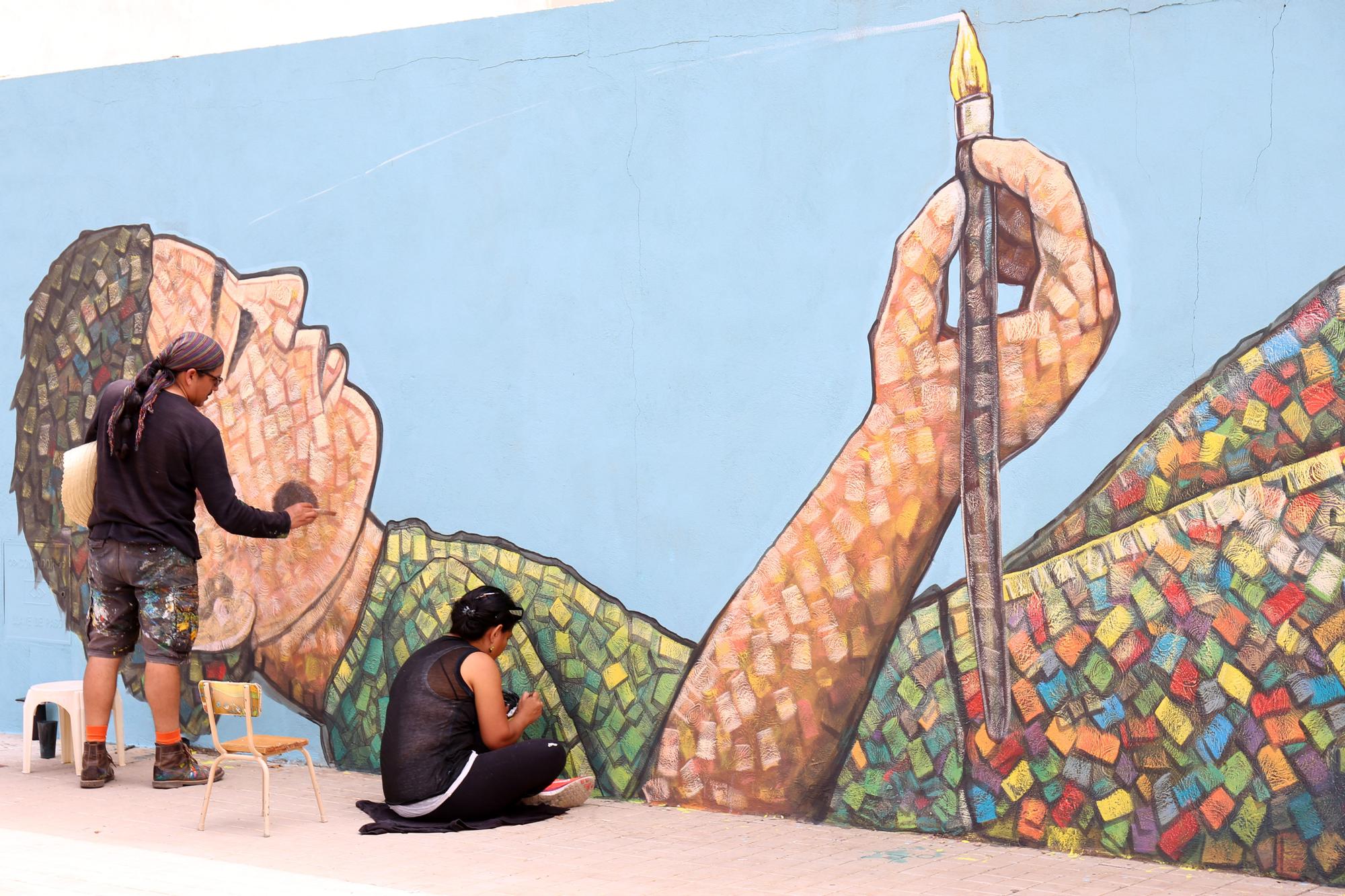 Estos son los 11 nuevos murales de Cheste tras la octava edición del Festival Graffitea