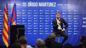 Íñigo Martínez destaca su carácter competitivo para ganar todos los títulos posibles con el Barça