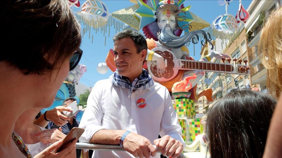 Pedro Sánchez, este jueves en Alicante.