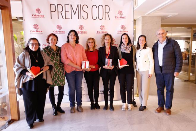 Entrega de los Premios Cor de Cáritas en el Royal Plaza