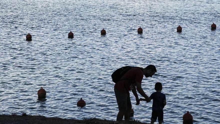 La temperatura de l’aigua del llac de l’Agulla ha arribat a registres rècord