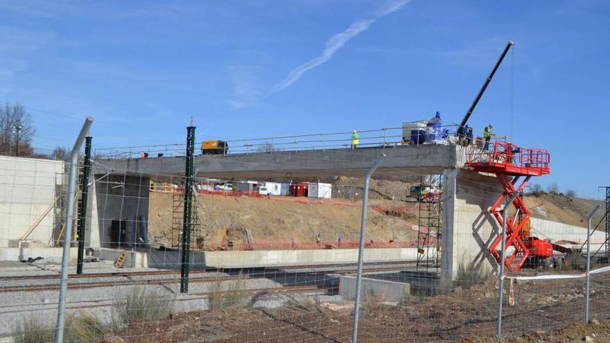 Obras en la comarca de Sanabria.