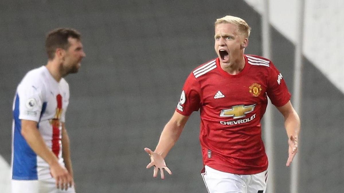 Van de Beek, señalado en el Manchester United