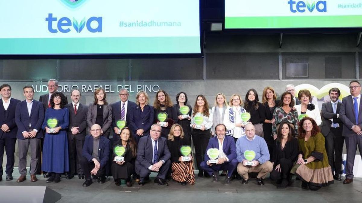 Humanización de la Sanidad: conoce a los ganadores de los Premios Teva 2023.