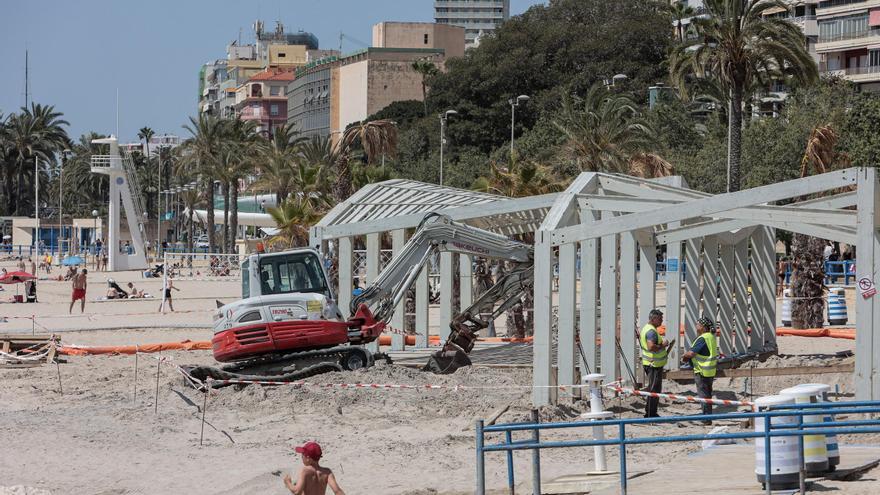 Uno de los espectáculos de fuegos del Cocó en las Hogueras 2024
